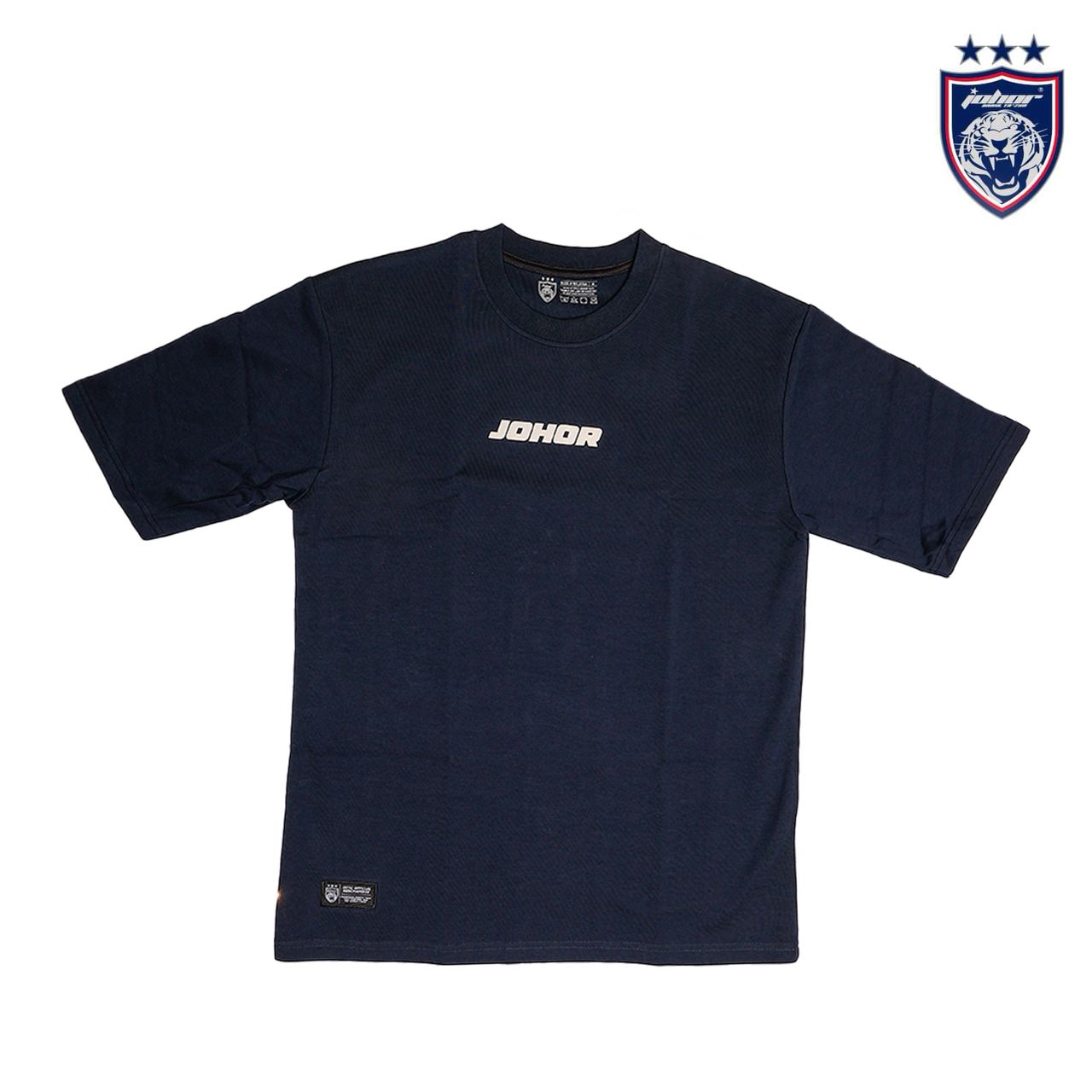 JDT Premium Puff Logo Shirt (Navy)
